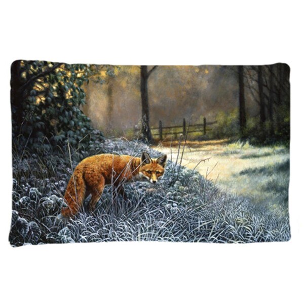 Jensendistributionservices Fox on the Hunt Fabric Standard Pillowcase - MI2557377