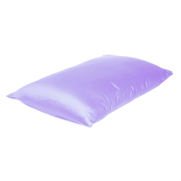 Homeroots 20 x 30 in. Purple Dreamy Silky Satin Queen Size Pillowcases - 387891