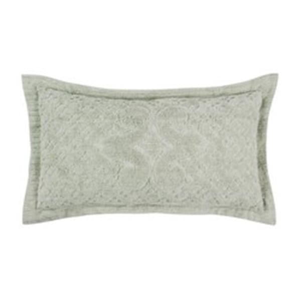 Better Trends Ashton Cotton Pillow Sham, Sage - King Size - SHAS2036SA