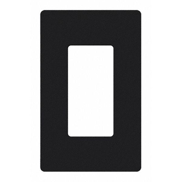 Lutron Designer Wall Plates, Number of Gangs: 1 Satin Finish, Midnight - SC-1-MN
