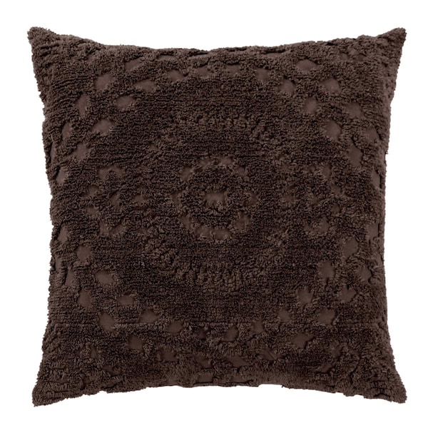 Better Trends Better Trends SHR2626CH Rio Cotton Pillow Sham; Chocolate - Euro Size - SHR2626CH