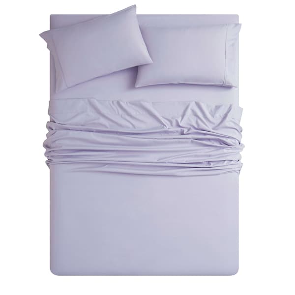 Bamboo Comfort Bamboo 6-Piece Luxury Sheet Set - Cal King - Lilac - 1300CKLIL