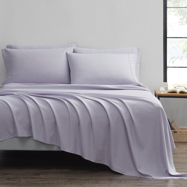 Bamboo Comfort Bamboo 6-Piece Luxury Sheet Set - Cal King - Lilac - 1300CKLIL