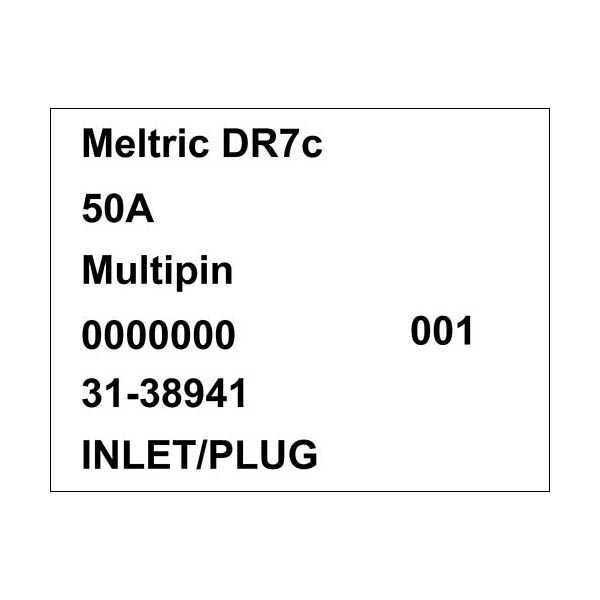 Meltric 31-38941 INLET - 31-38941