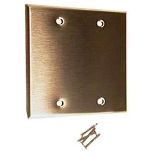 Leviton Leviton Two Gang Blank Wallplate Cover 003-84025 - 003-84025