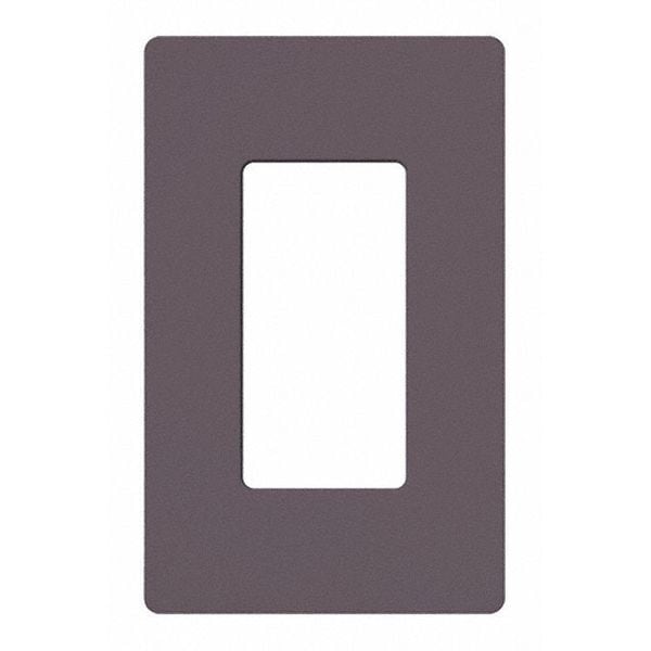 Lutron Designer Wall Plates, Number of Gangs: 1 Satin Finish, Plum - SC-1-PL