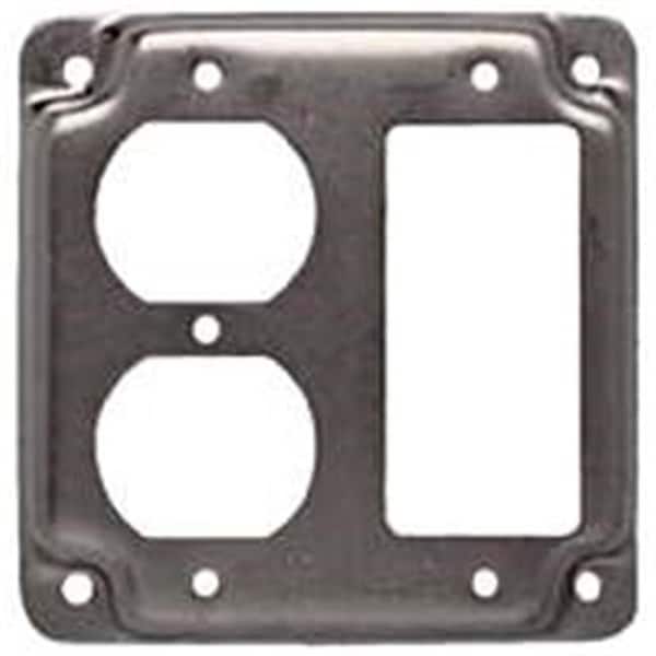 Boombox 4 In. Sq. Exp Workcover With Gfci & Dplx - BO430540