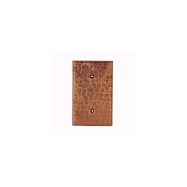 Premier Copper Products Premier Copper Products SB1 Blank Metal Wall Plate - Oil-Rubbed Bronze - SB1