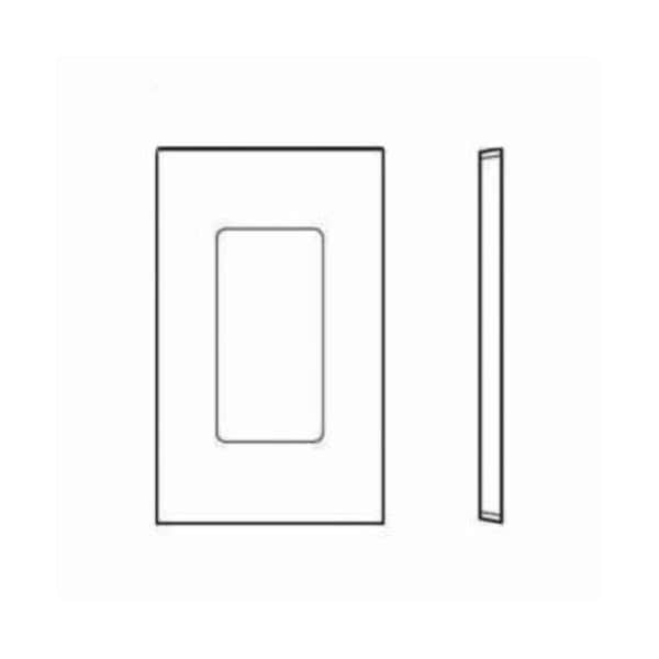 Leviton Wallplates Gy Scrlwp Dec New Design 1G Std Size - 80301-SGY