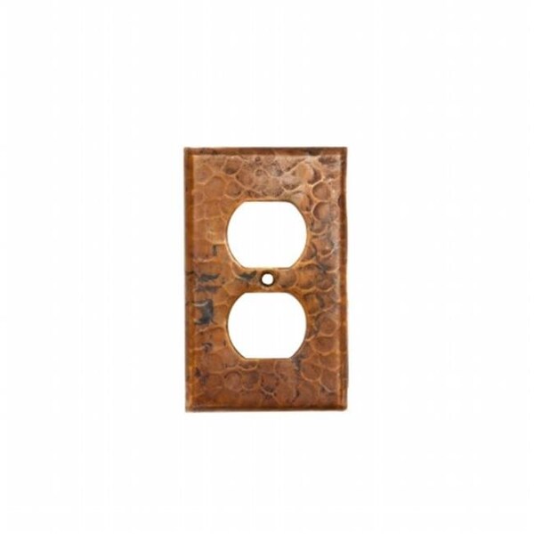 Premier Copper Products Premier Copper Products SO2 Switchplate Single Duplex with 2 Hole Outlet Cover - Oil Rubbed Bronze - SO2