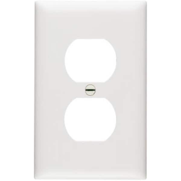 Nextgen TP8WCP10 Duplex Wall Plate, 1-Gang, White - 10 Pack, 10PK - NE136291