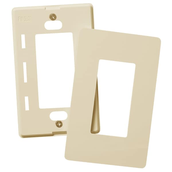 Faith Wall Plate, Number of Gangs: 1-Gang Plastic, Ivory - SWP1-IV-120