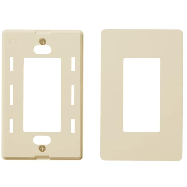Faith Wall Plate, Number of Gangs: 1-Gang Plastic, Ivory - SWP1-IV-120
