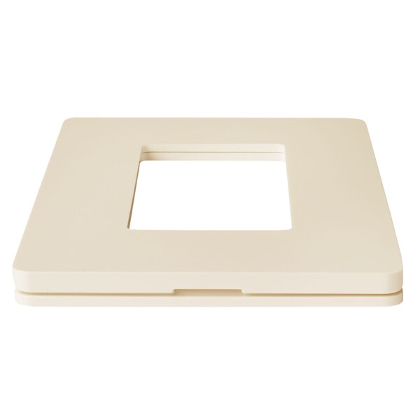 Faith Wall Plate, Number of Gangs: 1-Gang Plastic, Ivory - SWP1-IV-120