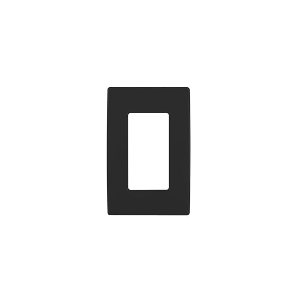 Leviton WALLPLATES RENU 1G WLPLT ONYX BLACK - REWP1-OB