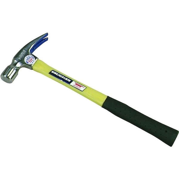 Vaughan Hammer, 20 oz Head, Straight Claw, Smooth Head, HCS Head, 16 in OAL - FS999L