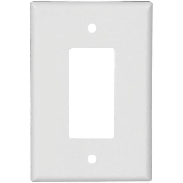 Eaton Wiring Devices WALLPLATE 1 GANG OVRSZ WHITE - 2751W-BOX