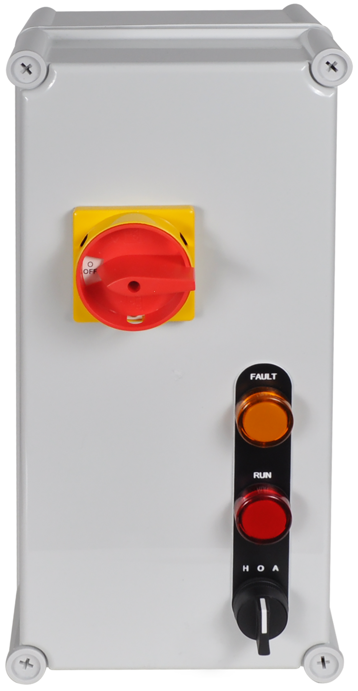 C3Controls Enclosed Combination Starter, 600V, 1HP (3 Phase), 1.0-1.6, Polycarbonate Enclosure, 120VAC - ECP-300-2D16-P4X-CD
