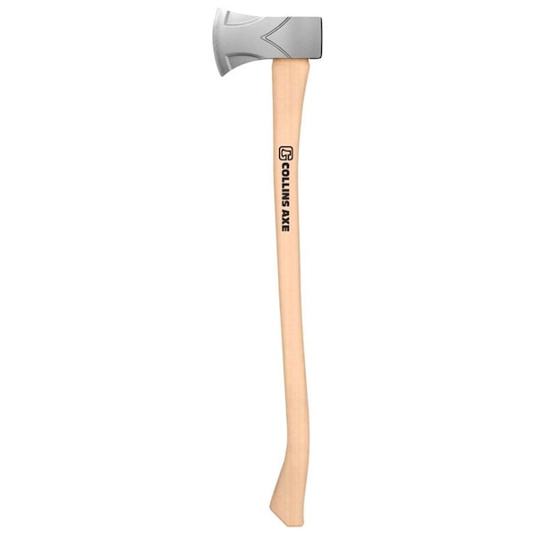 Collins 35 x 4 lbs Single Bit Hickory Forged Carbon Steel Axe, Assorted - CO5117