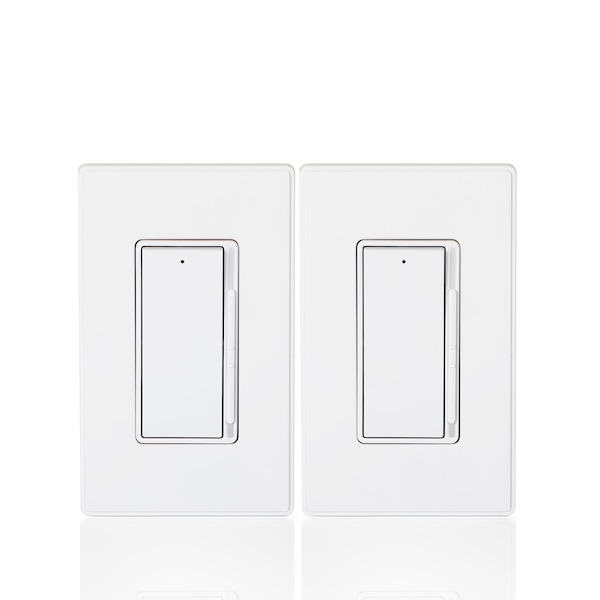 Coby Slide Dimmer Switch for 300W Dimmable LED/CFL and 600W Incandescent/Halogen Light Lamp Bulbs - CBDE03W