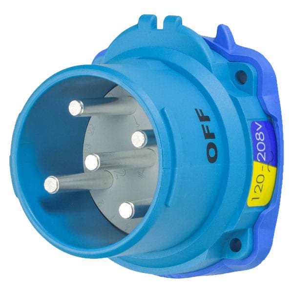 Meltric 63-38167-A155 INLET WITH NO LOCKOUT HOLE - 63-38167-A155