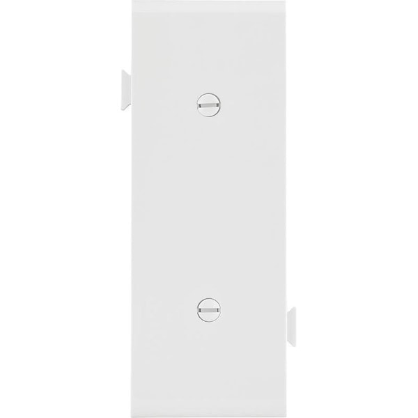Eaton Wiring Devices Wallplate, 1.9 in L, 4.84 in W, 0.23 in Thick, 1 -Gang, Polycarbonate, White - STC14W