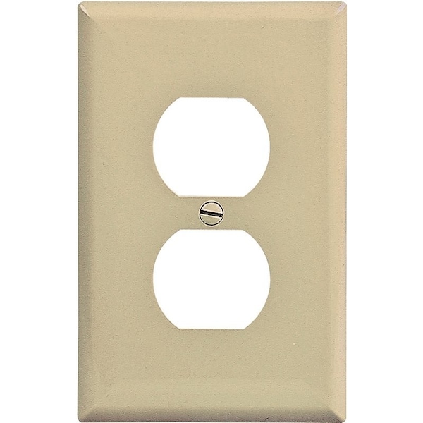 Eaton Wiring Devices WALL PLATE MID-SIZ 1GANG IVORY - PJ8V