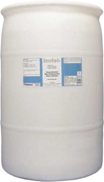Detco Invisi-Blu, Limpiador de Cristales Concentrado, Tambor de 30 Galones - Modelo 33687518