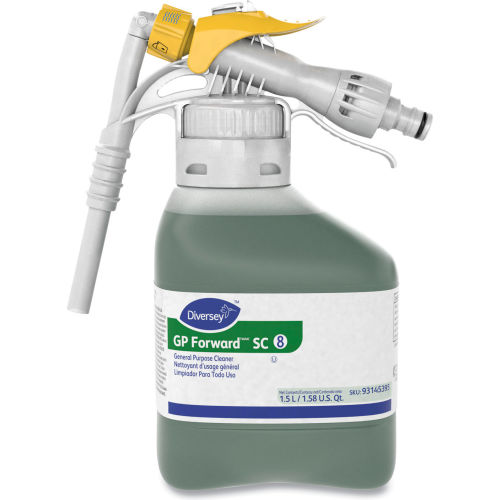 Concentrado Limpiador Multiusos Diversey™ GP Forward, Fragancia Cítrica, Botella 1.5 L, 2/Caja - WBB3178297