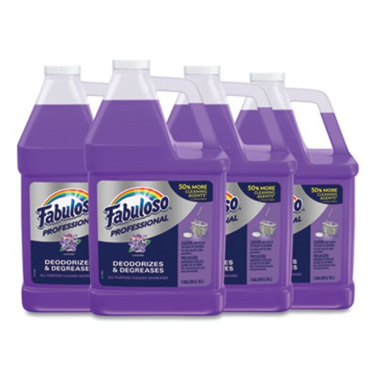 Limpiador Multiusos Fabuloso Professional, Fragancia Lavanda, Botella 1 Galón, 4/Cartón - AF7295