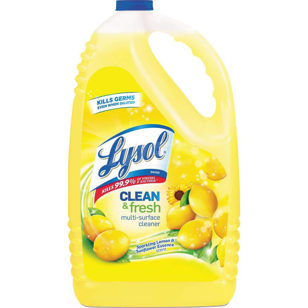 Lysol Limpiador Multiusos Desinfectante: Botella 144 oz, Esencia de Limón Espumoso y Girasol - Modelo 10726081
