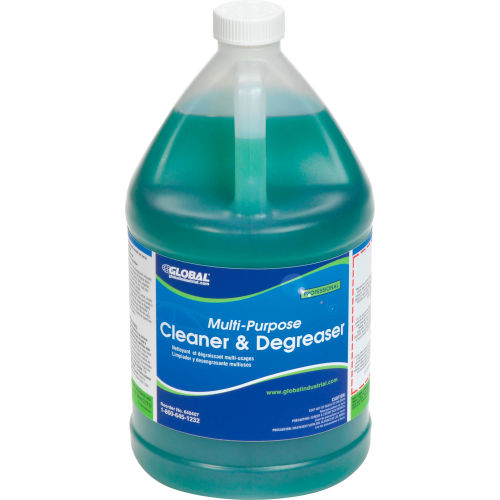 Limpiador y Desengrasante Multiusos Global Industrial™, Galón, 4 por Caja - WB640407