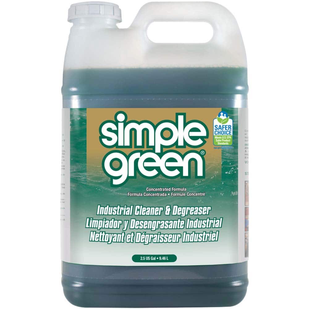 Limpiador y Desengrasante Industrial Simple Green, Concentrado 2.5 Galones - Modelo 89887525