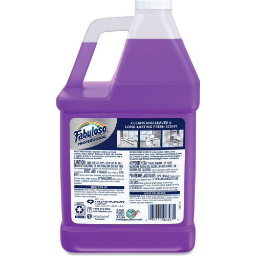 Fabuloso Professional Limpiador Multiusos con Aroma a Lavanda, Galón, 4 Botellas por Caja - WBB2684990