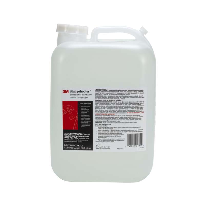 Limpiador 3M™ Sharpshooter™ Extra Fuerza para Marcas Sin Enjuague, 5 Galones, 1 Pieza - SHARPSHOOTER-5GAL-31181