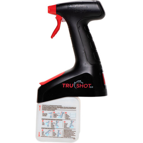 SC Johnson Professional® TruShot 2.0 Dispensador con Gatillo, Compatible con Cápsulas TruShot 2.0, Paquete de 4 - WBB3136772