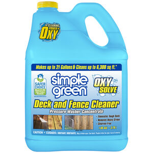 Simple Green Oxy Solve Concentrado para Hidrolavadora para Cubiertas y Vallas 3.78L - 922483939