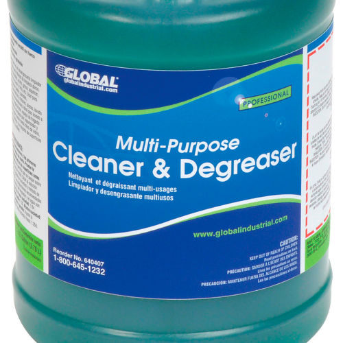 Limpiador y Desengrasante Multiusos Global Industrial™, Galón, Paquete con 2 Piezas - WB670175