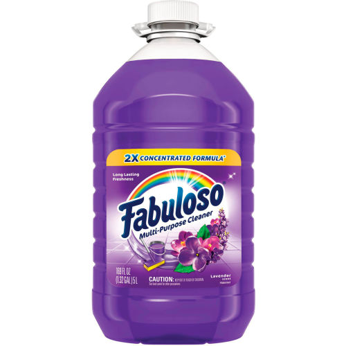 Fabuloso Limpiador Multiusos, Aroma Lavanda, Botella 169 oz (5 litros), Paquete con 3 Piezas - WBB2685284