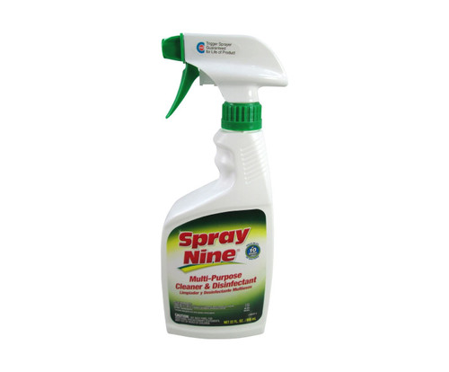 Spray Nine 26825 Limpiador Multiusos Pesado + Desengrasante + Desinfectante - Botella con Gatillo 650 ml - SGP27055