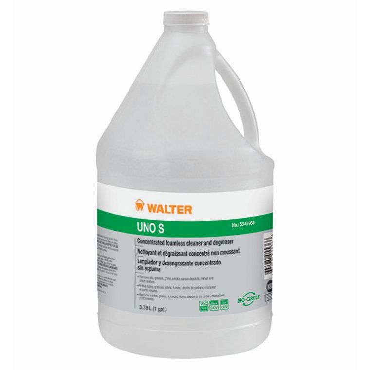 Limpiador Desengrasante Concentrado Walter 53G035 Uno S, 1 Galón - Walter Surface Technologies