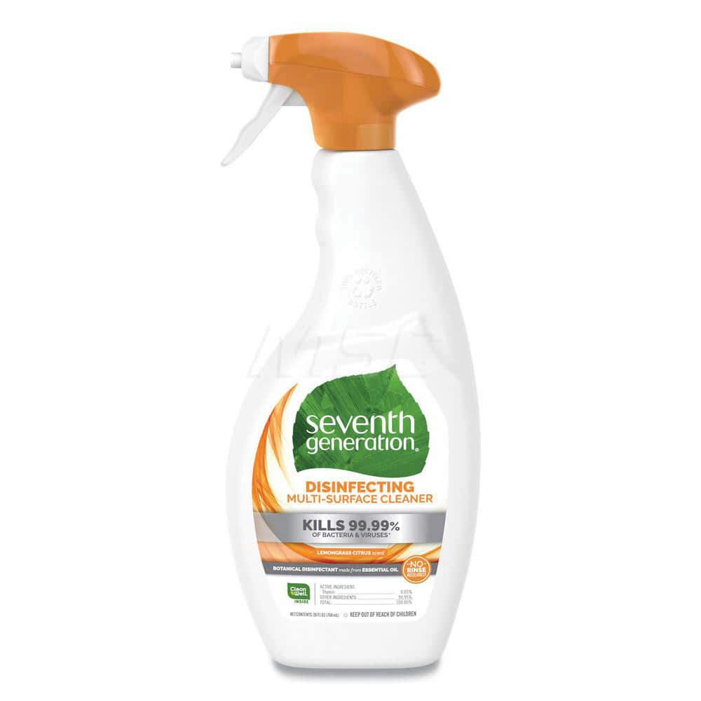 Limpia Multiusos y Desinfectante Seventh Generation 768 ml con Timol y Aroma Cítrico
