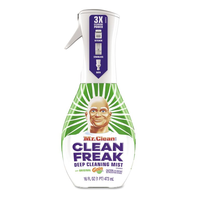 MR. CLEAN Clean Freak Aerosol Multisuperficies con Aroma Gain Original, Botella de 16 oz, Paquete con 6 Unidades - AF7730