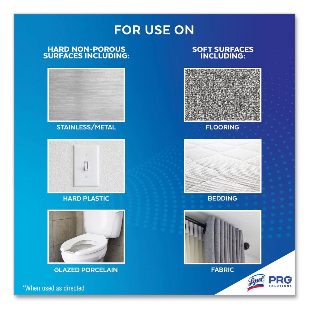 Lysol Limpiador Multiusos en Aerosol 19 oz: Desinfectante, Aroma Cascada de Agua Fresca