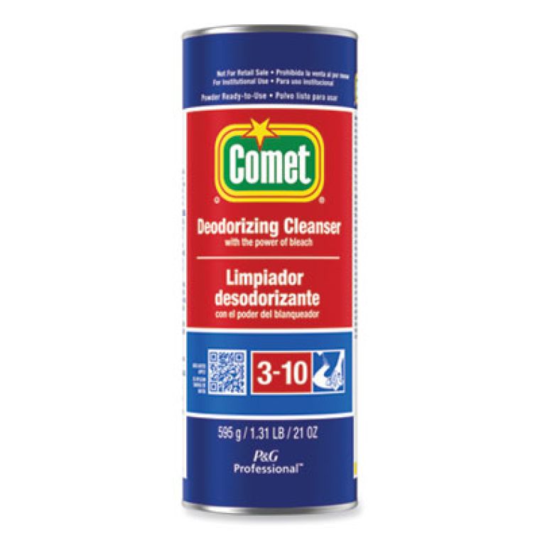 Limpiador Desodorante Comet con Cloro, Polvo, Envase 21 oz, 24 por Cartón - AF7689