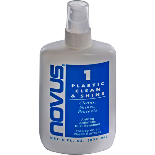 NOVUS-7020 Limpiador y Brillador para Plásticos Azar Displays 8 oz - Aprobado Globalmente