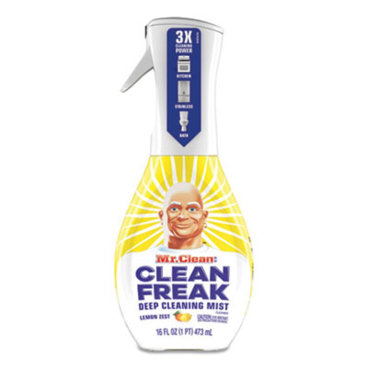MR. CLEAN Clean Freak Spray Limpiador Multisuperficies con Aroma a Limón, 473 ml, 6 Piezas por Cartón - AF7732