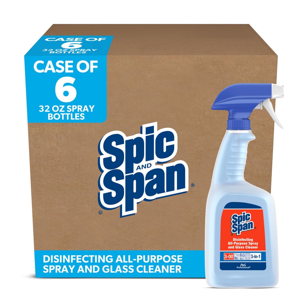 Spic & Span Limpiador Multiusos y Desinfectante - Botella con Gatillo 32 oz (946 ml) - Aroma Fresco - Modelo 10725646