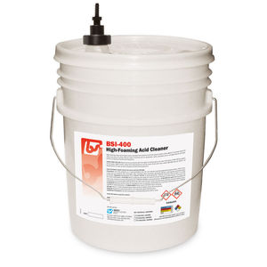 Limpiador Ácido Espumante BSI-400 Best Sanitizers - Cubeta 5 Galones - Eliminador de Sarro y Depósitos