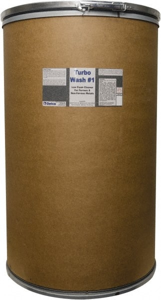 Detco Turbo Wash #1, Limpiador en Polvo para Gabinetes de Spray de Baja Espuma, Tambor de 400 lb - 33701830
